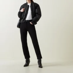 501® Crop High-Rise Straight Leg Jeans Women Denim