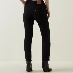 501® Crop High-Rise Straight Leg Jeans Women Denim