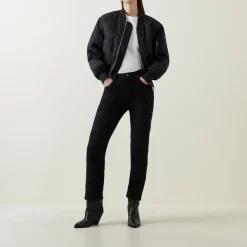 501® Crop High-Rise Straight Leg Jeans Women Denim