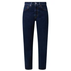 Clearance 501® Crop High-Rise Straight Leg Jeans Women Denim