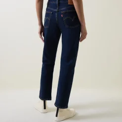 Clearance 501® Crop High-Rise Straight Leg Jeans Women Denim