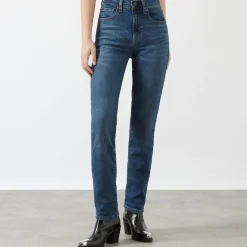 Best 724™ High-Rise Straight Leg Skinny Fit Jeans Women Denim
