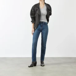 Best 724™ High-Rise Straight Leg Skinny Fit Jeans Women Denim