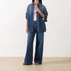Hot 728™ High-Rise Wide Leg Jeans Women Denim
