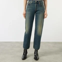 Best 501® 90's Mid-Rise Straight Leg Jeans Women Denim