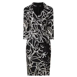 Abstract Patterned Wrap Dress Women Dresses|Mother Of The Bride