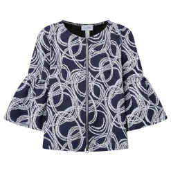 Online Abstract Print Jacket Women Coats & Jackets