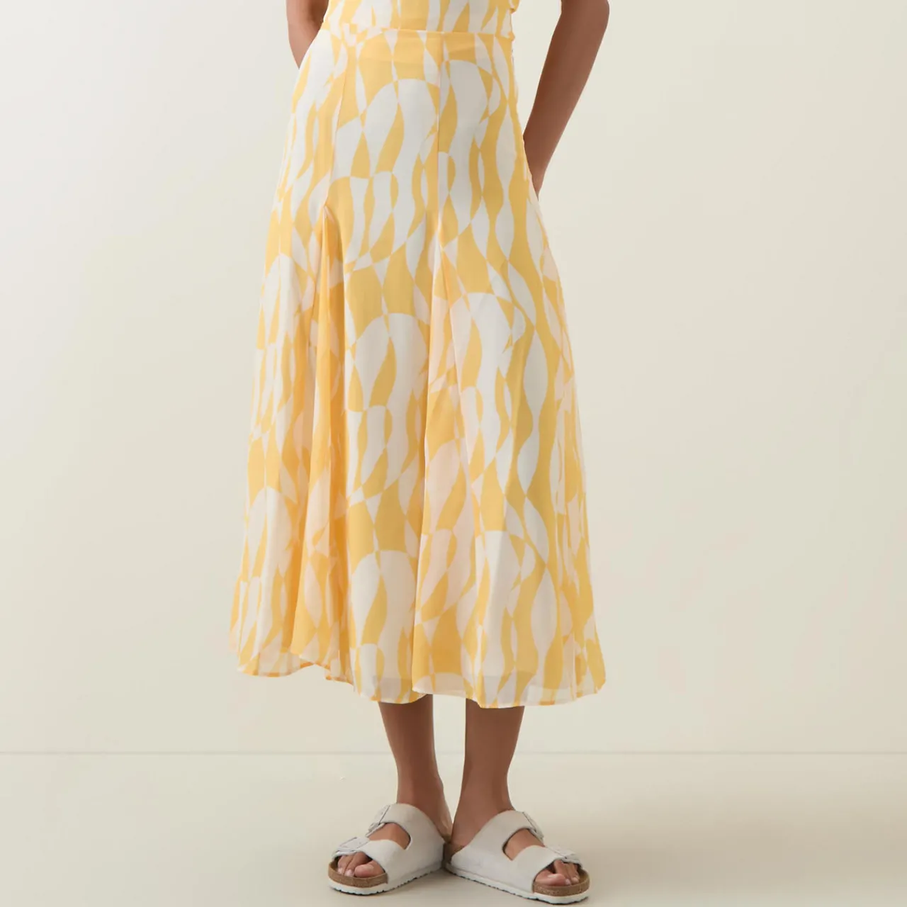 Best Abstract Print Skirt Women Skirts