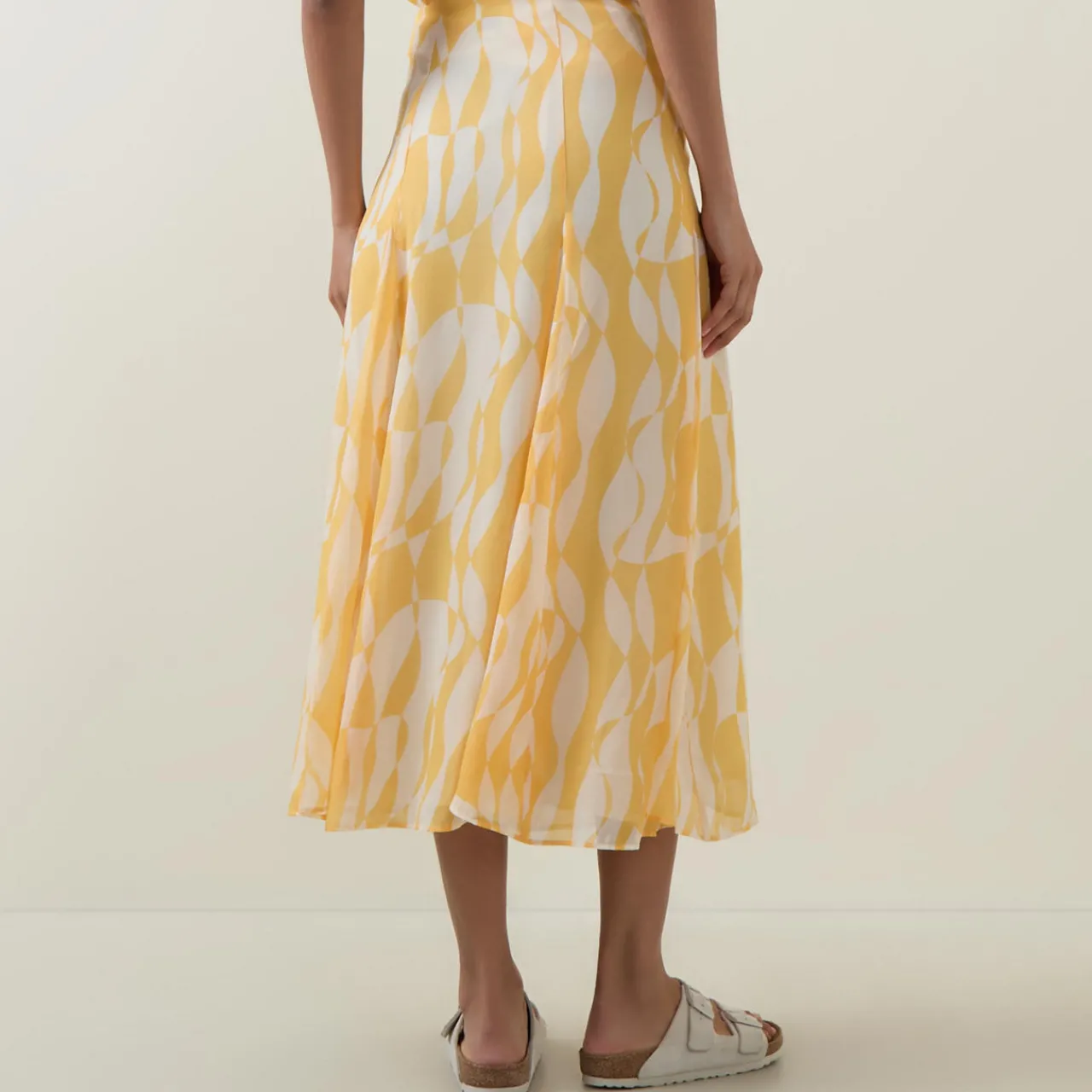 Best Abstract Print Skirt Women Skirts