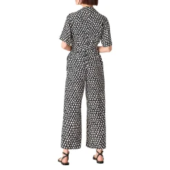 Online Abstract Triangle Jumpsuit Women Jumpsuits