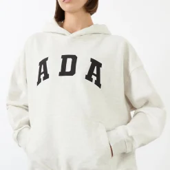 New ADA Logo Oversized Hoodie Women Activewear|Sweatshirts & Hoodies