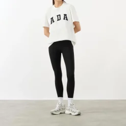 Clearance ADA Logo Oversized T-Shirt Women Activewear