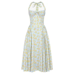 Sale Adabella Floral Halter Sundress Women Occasion Dressing