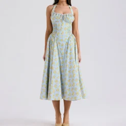 Sale Adabella Floral Halter Sundress Women Occasion Dressing