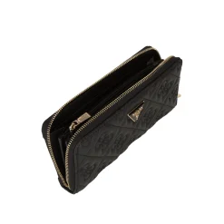 Clearance Adelasia Logo Quilted Large Wallet Women Wallets