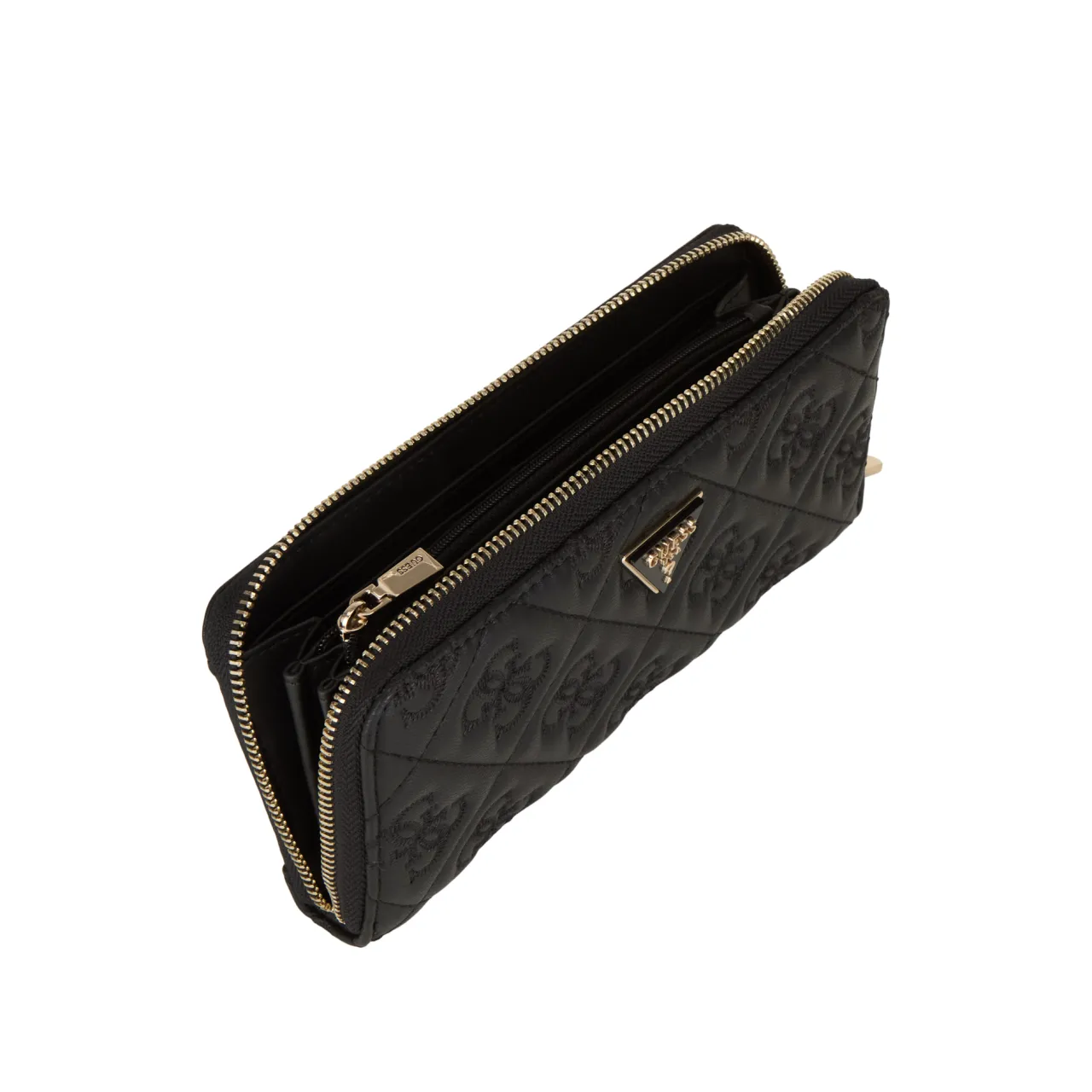 Clearance Adelasia Logo Quilted Large Wallet Women Wallets