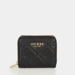 Adelasia Logo Quilted Small Wallet Women Wallets