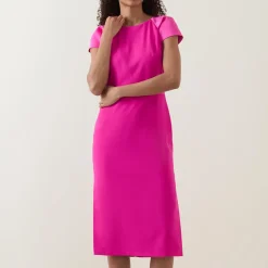 Hot Adeline Double Stripe Pencil Dress Women Dresses