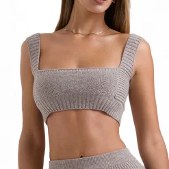 Best Adhara Knitted Bralette Women Tops
