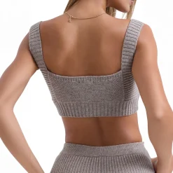 Best Adhara Knitted Bralette Women Tops