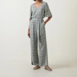 Discount Adrienne Printed Jumpsuit Women Jumpsuits