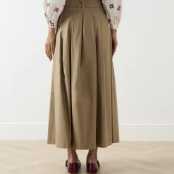 Best Agiate Pleated Skirt Women Skirts