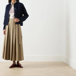 Best Agiate Pleated Skirt Women Skirts