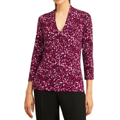 Aimee Printed Top Women Tops