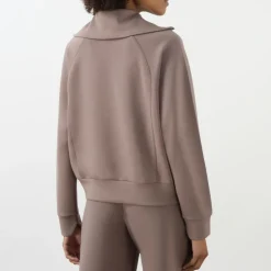 New AirEssentials Half Zip Sweat Top Women Activewear|Sweatshirts & Hoodies