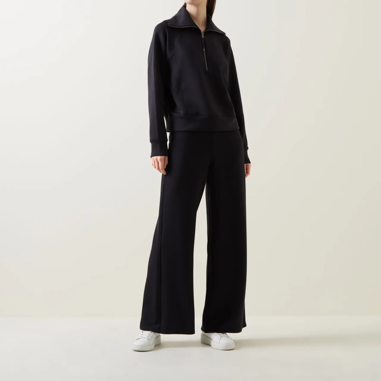 Clearance AirEssentials Half Zip Sweat Top Women Activewear|Sweatshirts & Hoodies
