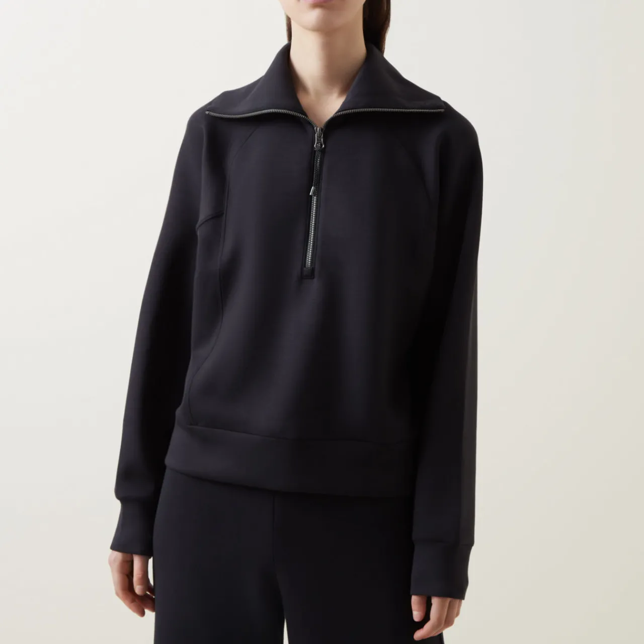 Clearance AirEssentials Half Zip Sweat Top Women Activewear|Sweatshirts & Hoodies