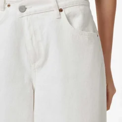 Aki Crossover Wide Leg Jeans Women Denim