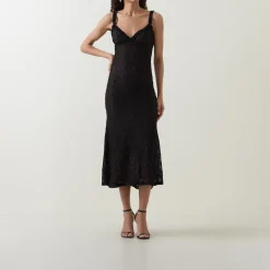 Alegra Lace Flared Dress Women Dresses