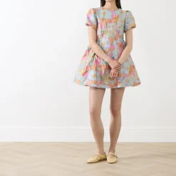 Discount Alegria Jacquard Mini Dress Women Occasion Dressing