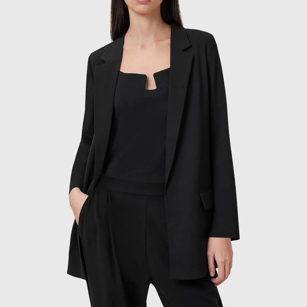 Aleida Open-Front Blazer Women Coats & Jackets