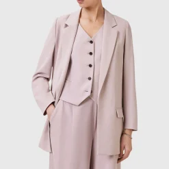 Hot Aleida Tri Single-Breasted Blazer Women Coats & Jackets