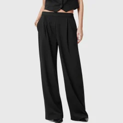 Best Aleida Wide-Leg Trousers Women Trousers & Shorts