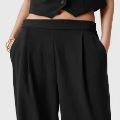 Best Aleida Wide-Leg Trousers Women Trousers & Shorts