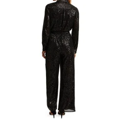 New Alessandra Sequin Embellished Jumpsuit Women Jumpsuits