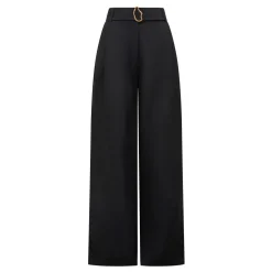 Clearance Alice High-Rise Belted Wide Leg Trousers Women Trousers & Shorts
