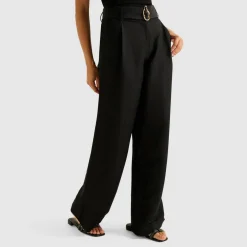 Clearance Alice High-Rise Belted Wide Leg Trousers Women Trousers & Shorts