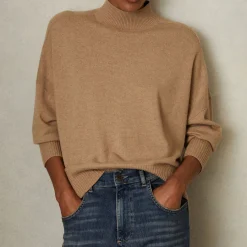 Alicia Ribbed Turtleneck Sweater Women Sweaters & Cardigans
