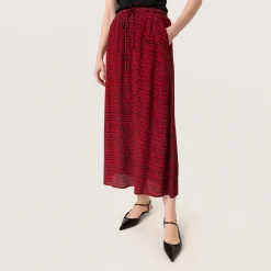 Discount Alize Abstract Print Skirt Women Skirts