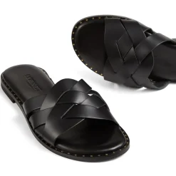 Best Amara Leather Flat Sandals Women Sandals
