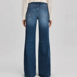 Best America Wide-Leg Denim Jeans Women Denim