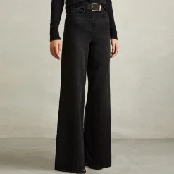 Outlet America Wide-Leg Palazzo Jeans Women Denim