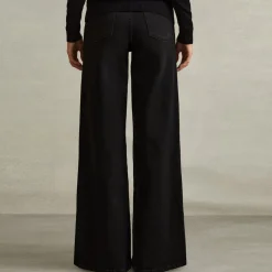 Outlet America Wide-Leg Palazzo Jeans Women Denim