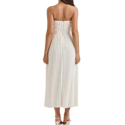Sale Amorata Pleated Dress Women Dresses