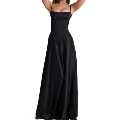 Sale Anabella Lace Up Flared Dress Women Dresses