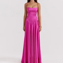 Discount Anabella Lace-Up Flared Gown Women Dresses